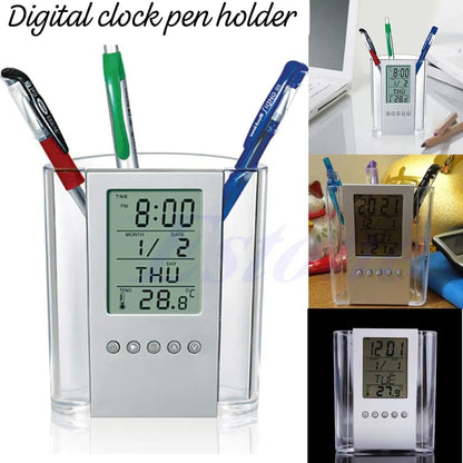 Desk Clock organizer