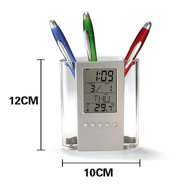 Desk Clock organizer