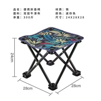 Foldable metallic frame Stool