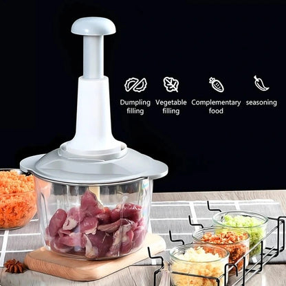 1.5L manual food chopper