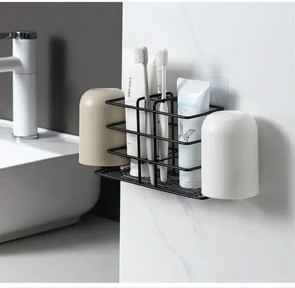 Steel Toothbrush holder