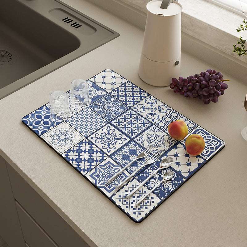 Absorbent dish drying mat(30*40cm)