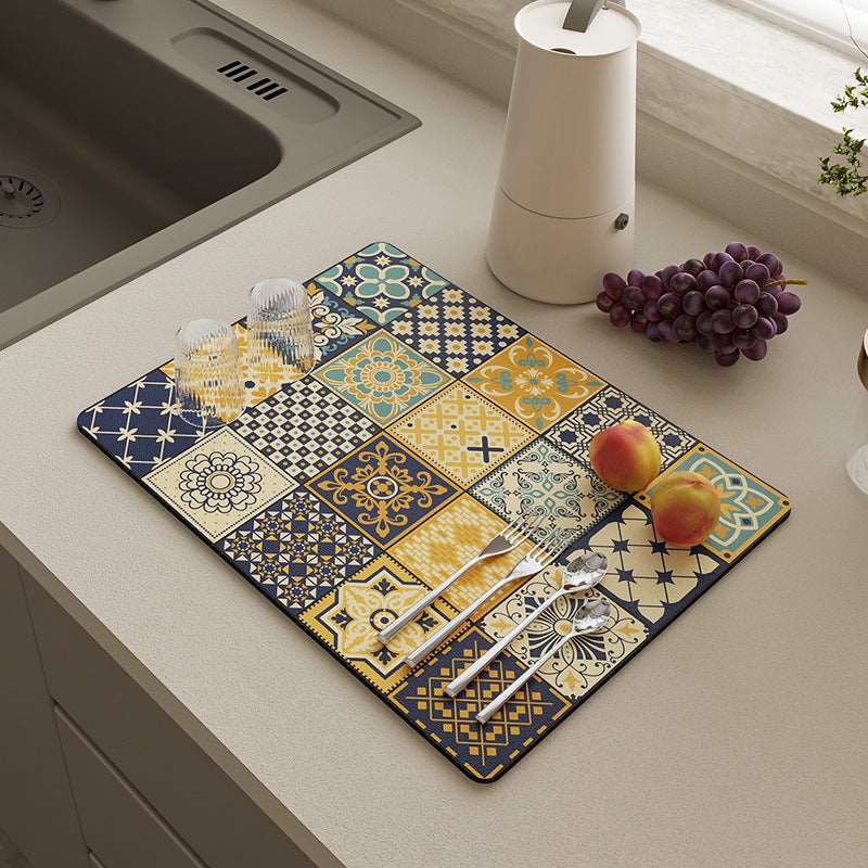 Absorbent dish drying mat(30*40cm)