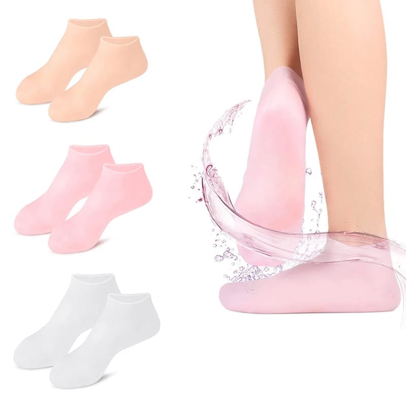 Spa Gel Heel Socks