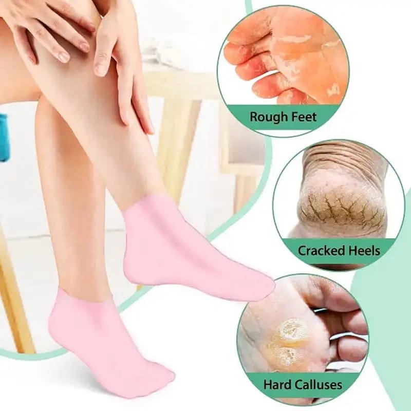 Spa Gel Heel Socks