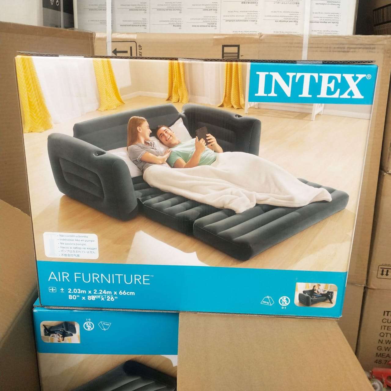 3 seater inflatable sofa