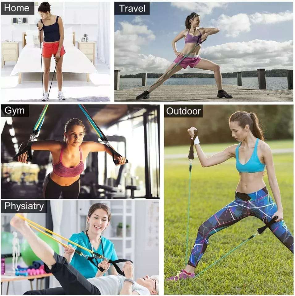 Full body Exercise Elastic band