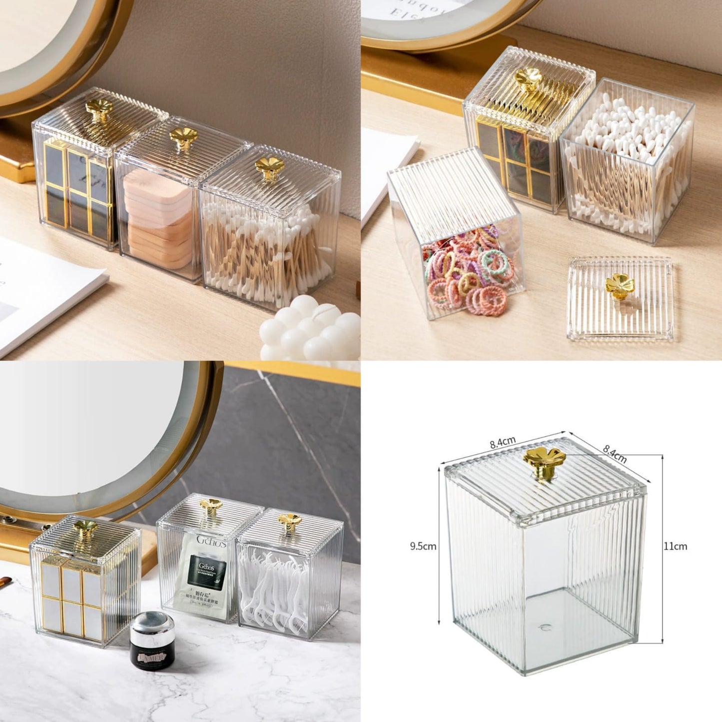 Acrylic Storage box (1 pc)