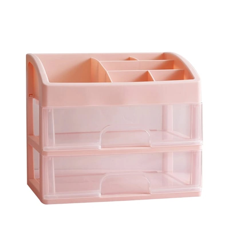 Cute cosmetic storage box organiser