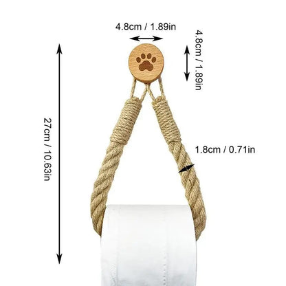 Rope tissue holder