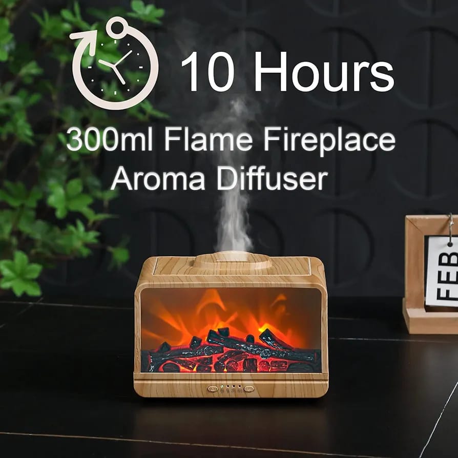 Flame Fire Aromatherapy Diffuser