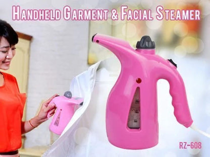 Handheld garment and Facial steamer