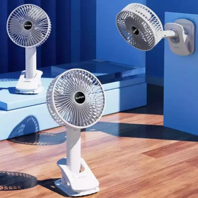 Rechargeable desk fan