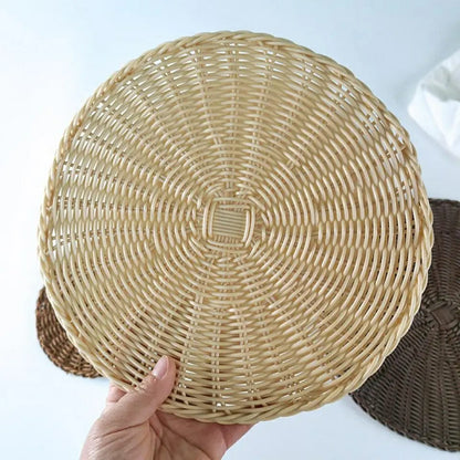 Rattan table placemats(6 pcs)