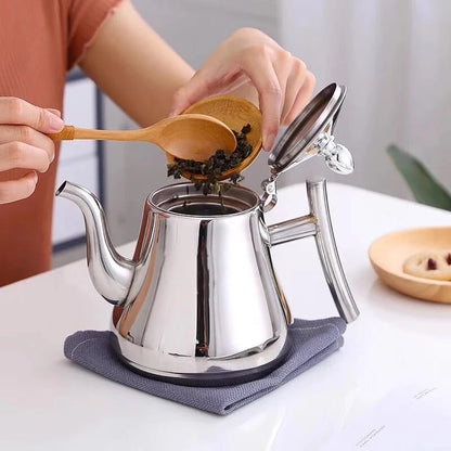 Stainless steel tea pot