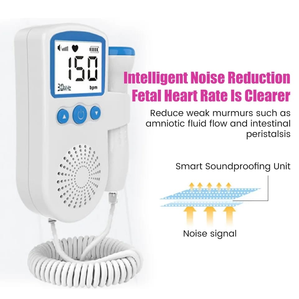 Doppler baby heart monitor