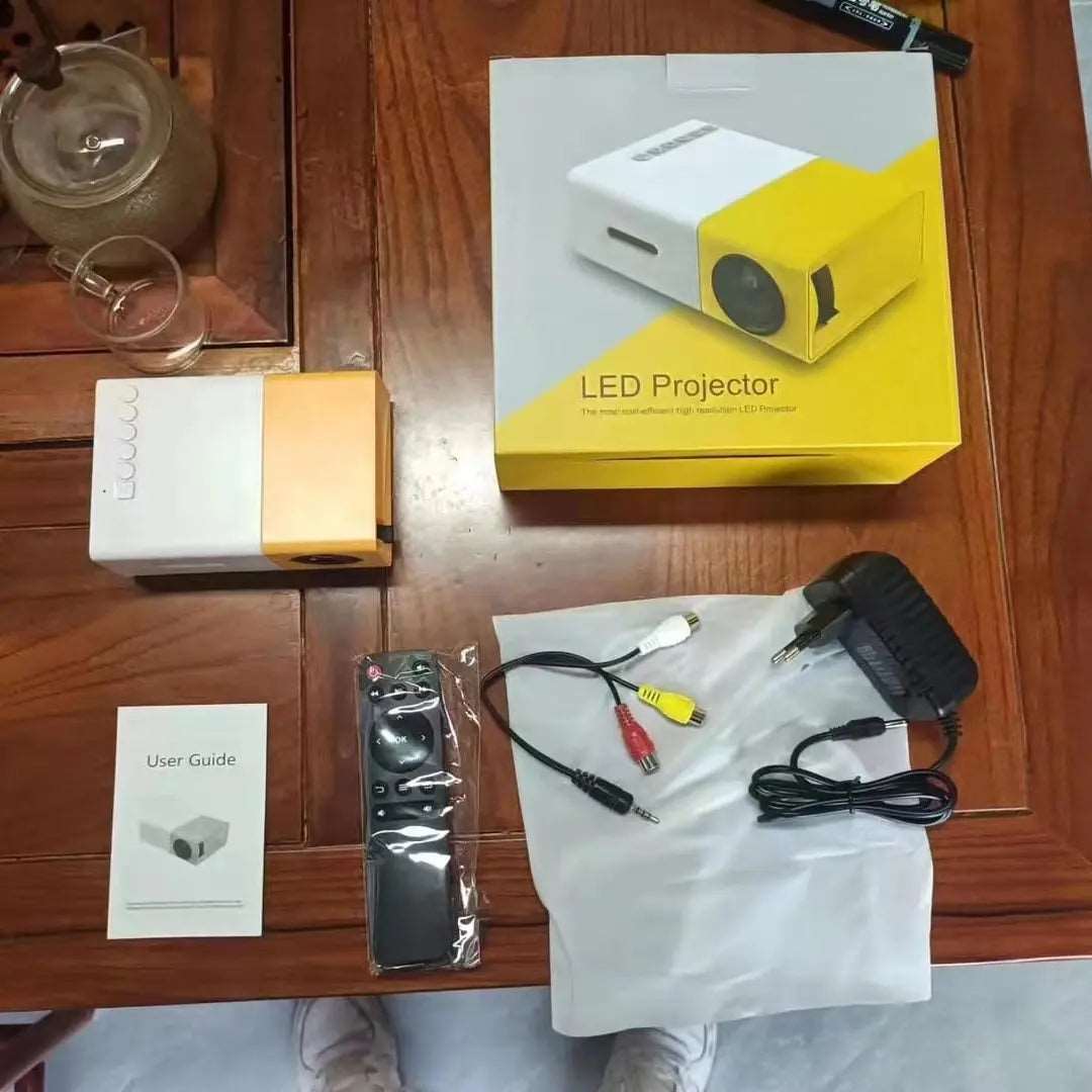 Mini-portable LED Projector