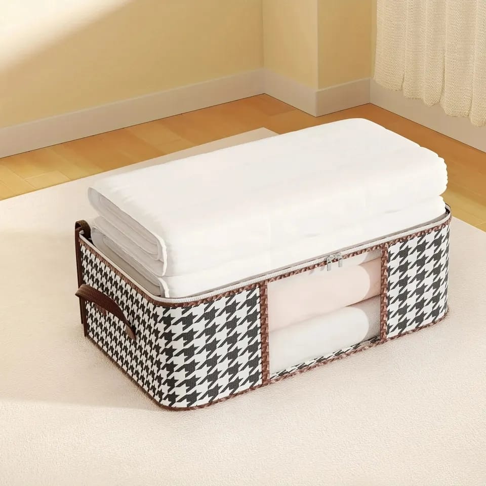 2pcs Visible large capacity storage box