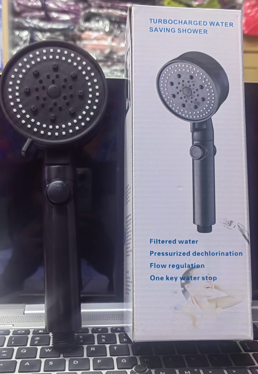 water saving shower head