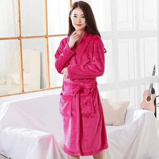 Microfiber bathrobes