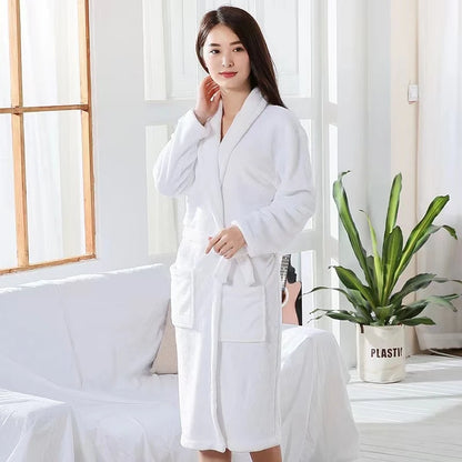 Microfiber bathrobes