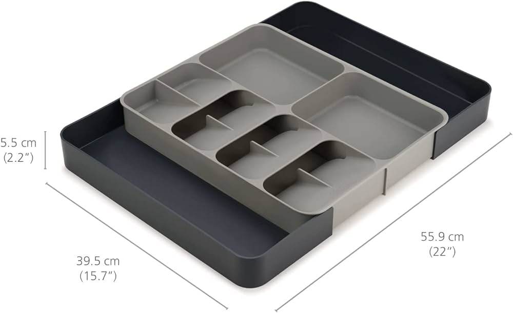 Expandable cutlery drawer organizer