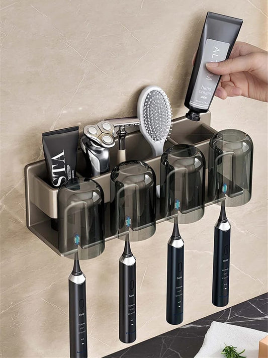 Tooth brush holder(metallic)