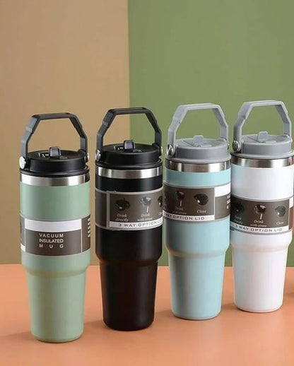 Double wall 900ml portable sippy cup