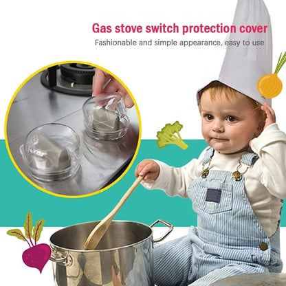 Child protective gas knob covers(4 pcs)