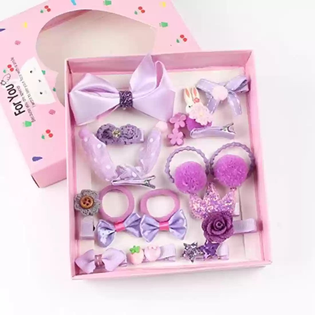 18pcs/set Gifts Box Kid  Hair Accesories