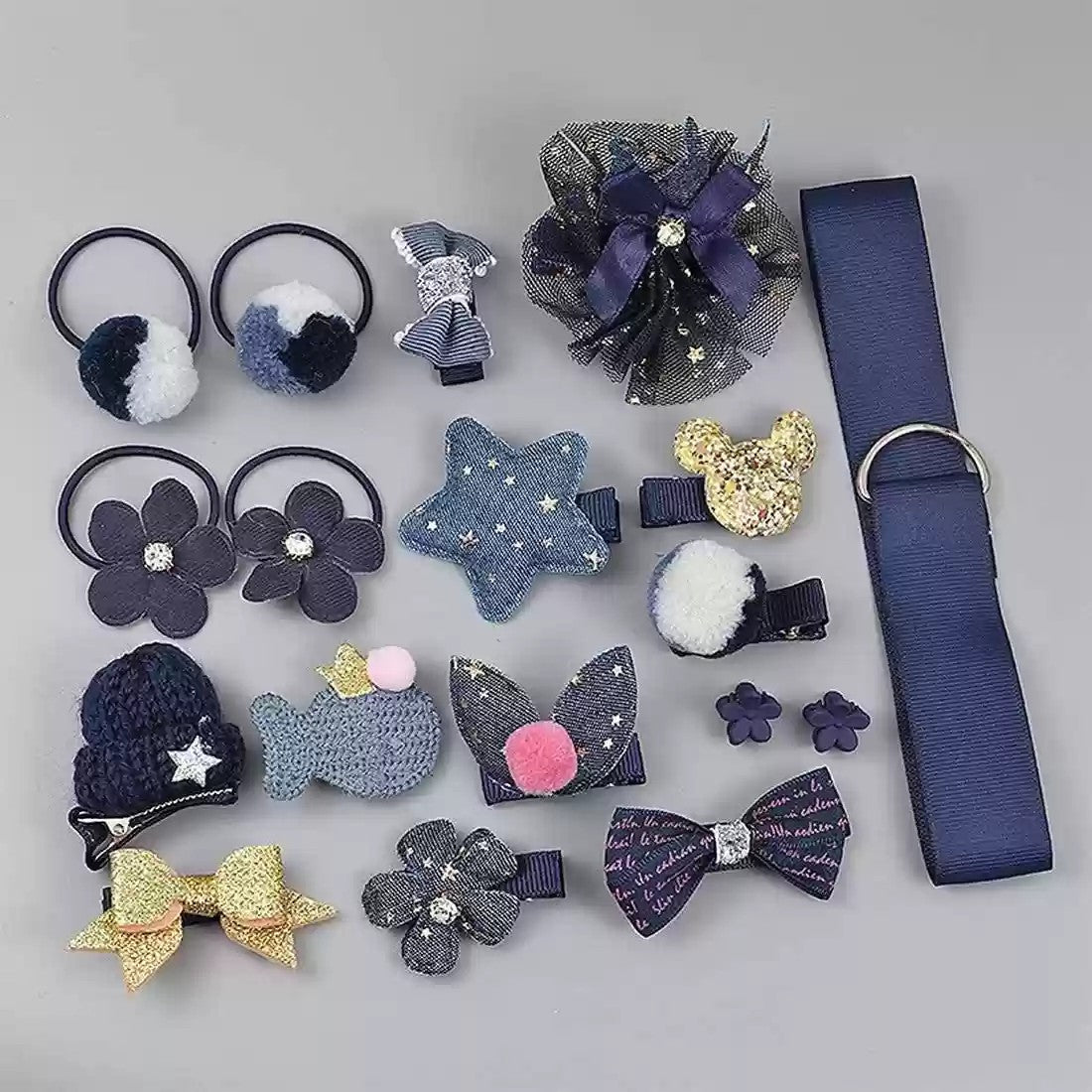 18pcs/set Gifts Box Kid  Hair Accesories