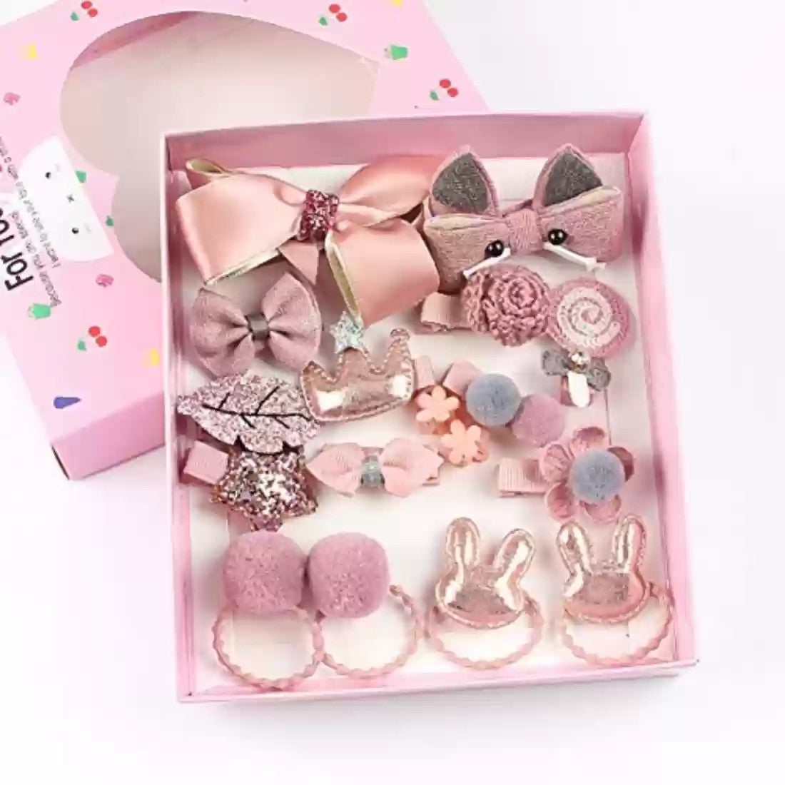 18pcs/set Gifts Box Kid  Hair Accesories