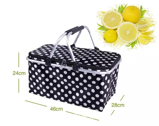 Insulated picnic bag