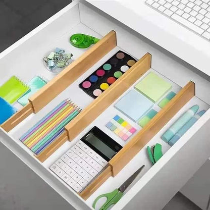 Multifunctional Bamboo drawer Dividers