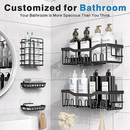 5pcs set Shower caddy shelf