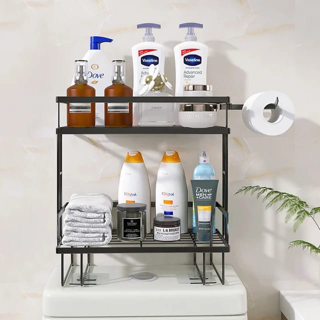 2 tier Bathroom Storage organizer