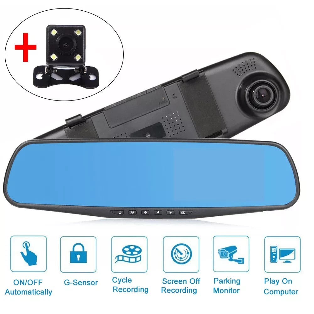 Rearview Dash Car Camera