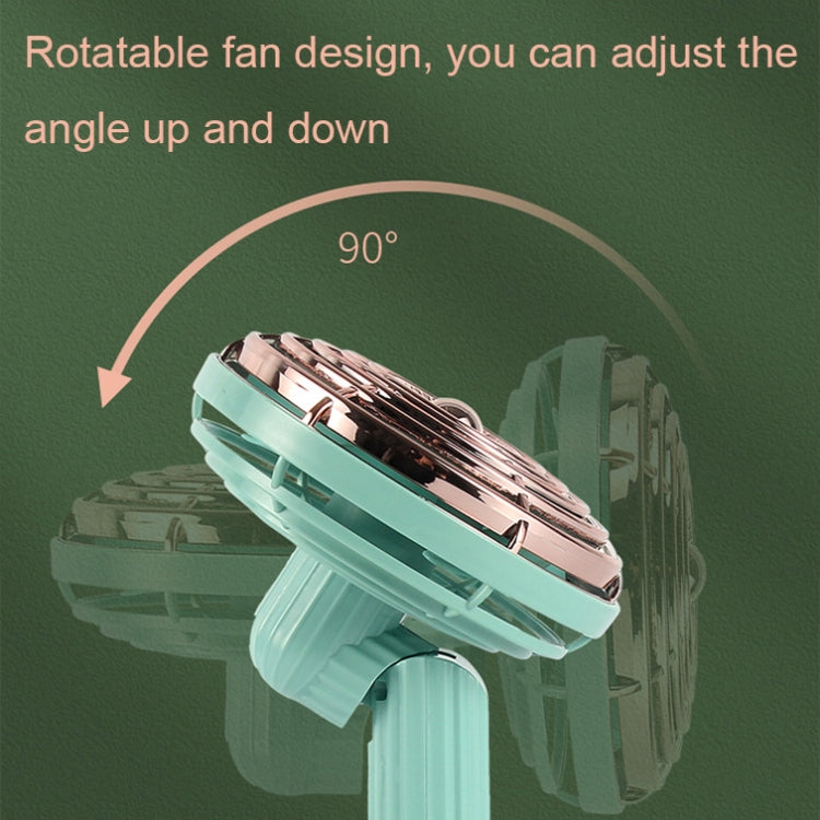 Retro Handheld Desktop Rotatable Fan