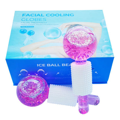 Ice Globes for Facials Massage Tool Set