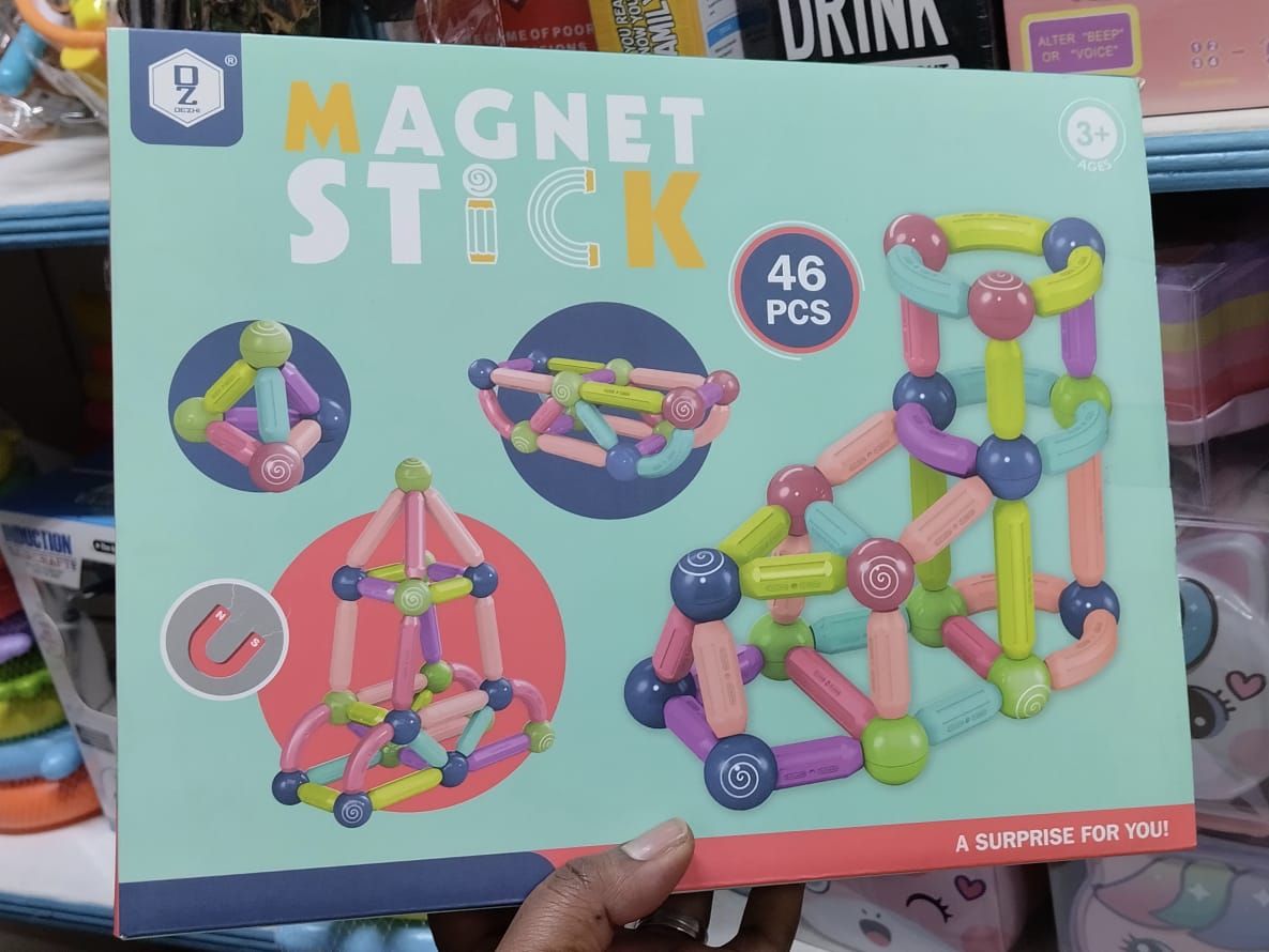 46 pieces Magnetic stick toy set