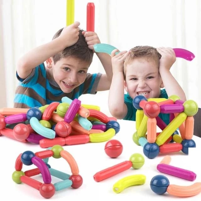 46 pieces Magnetic stick toy set