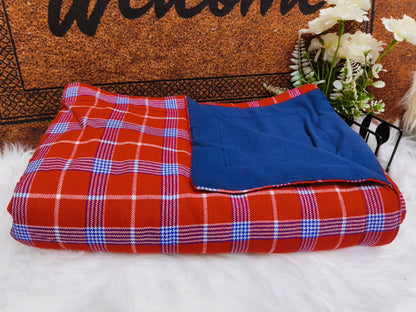 Maasai fleece Blanket