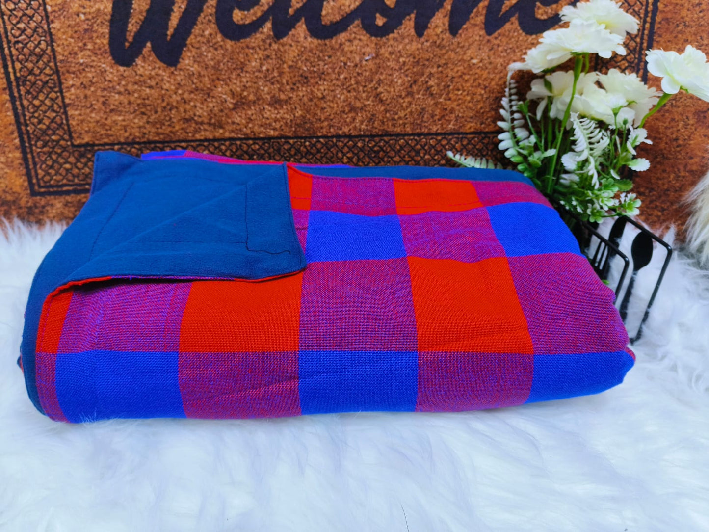 Maasai fleece Blanket