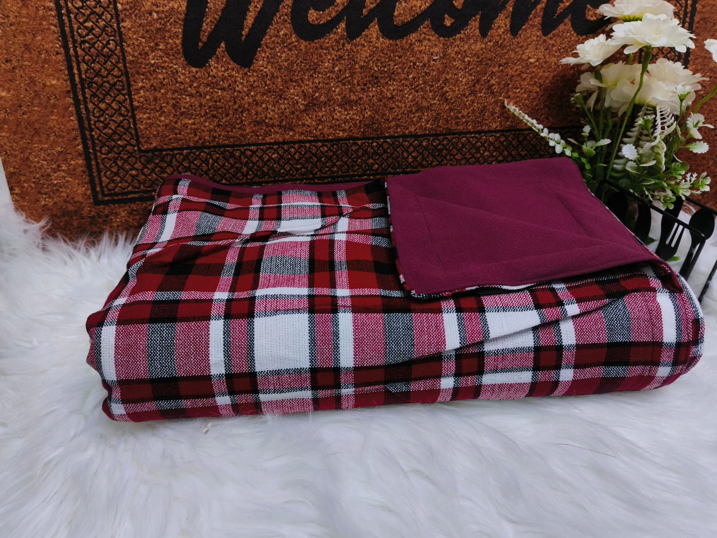 Maasai fleece Blanket