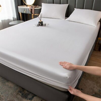 Waterproof fitted bedsheet set