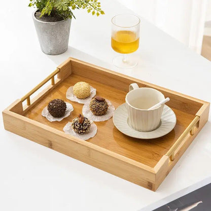 3pcs Eco-Friendly Bamboo Trays