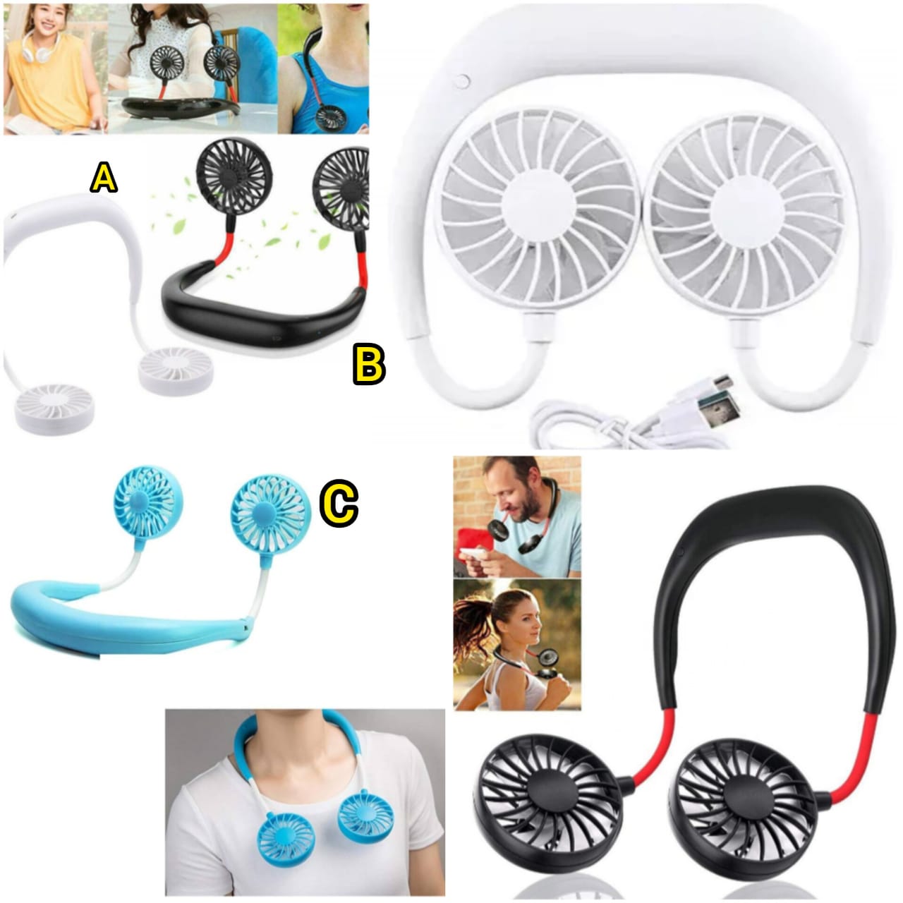 Hanging Neck cooling Fan