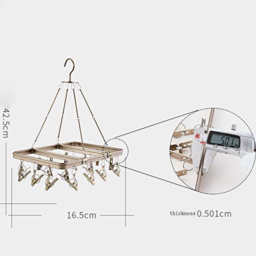 Aluminum undergarment hanger