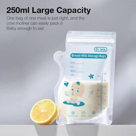 250ml BREAST MILK FREEZER BAGS(30 pcs)