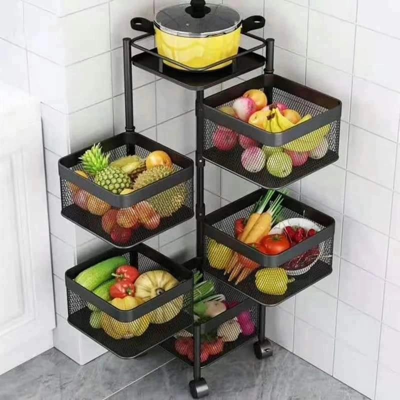 Rotating Multifunctional Storage Rack